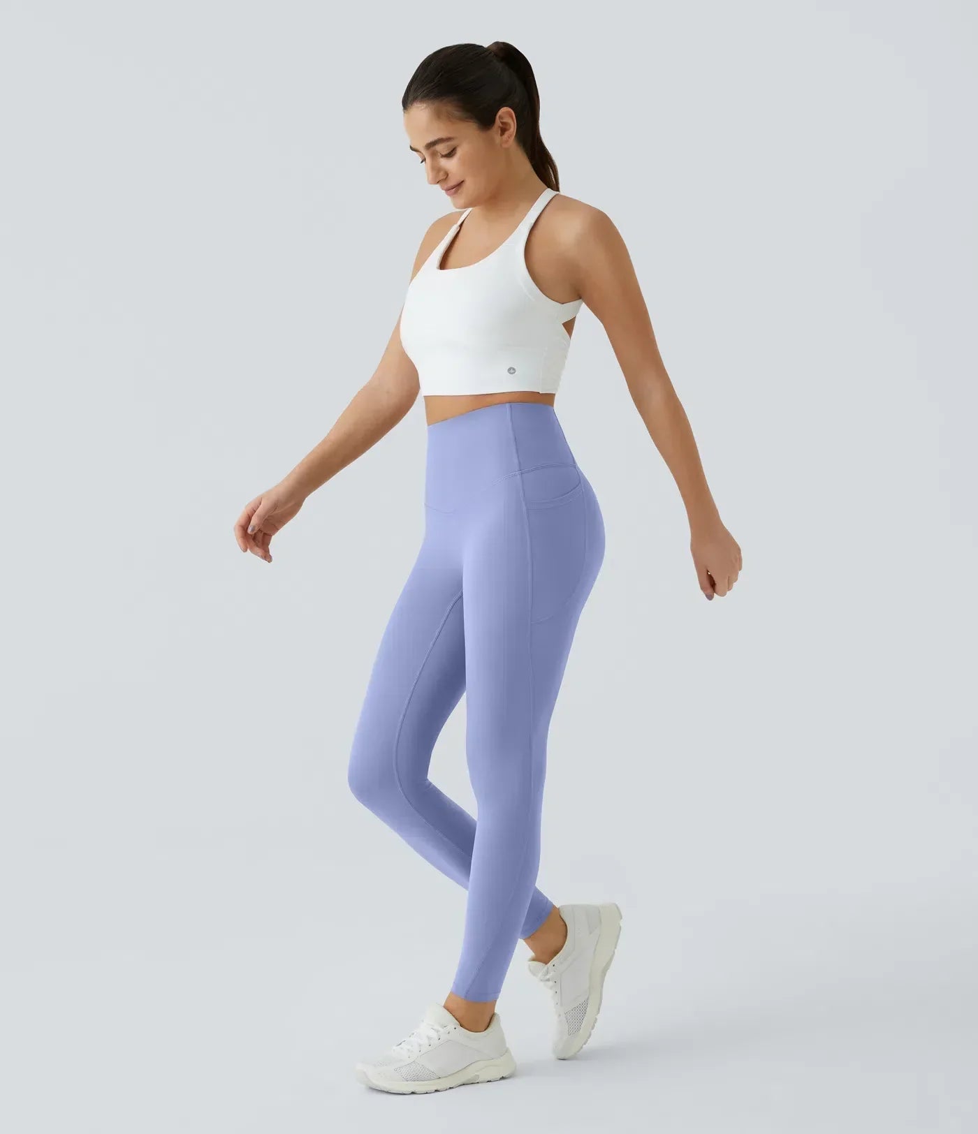 Geitepor®  High Waisted Waist Shaping Pocket Shaping Training Leggings