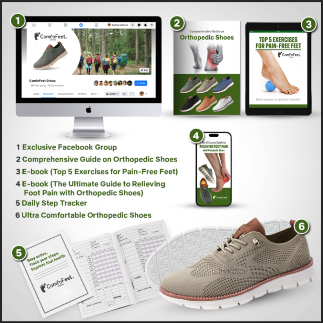 Ultra Comfy - Healthy and Supportive Walking Shoes