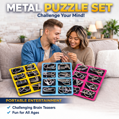 🔥The Best Gift🎁 Metal Montessori Puzzle Solving