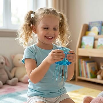 Jellyfish Squeeze Toy - Stress Relief Fun for All Ages! 🎉