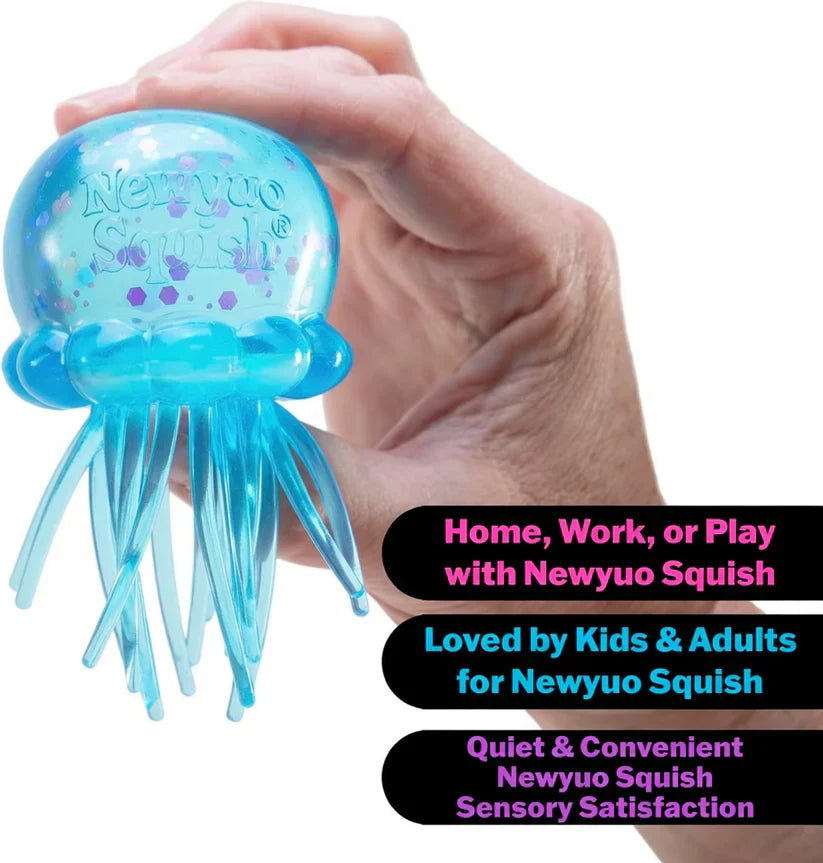 Jellyfish Squeeze Toy - Stress Relief Fun for All Ages! 🎉