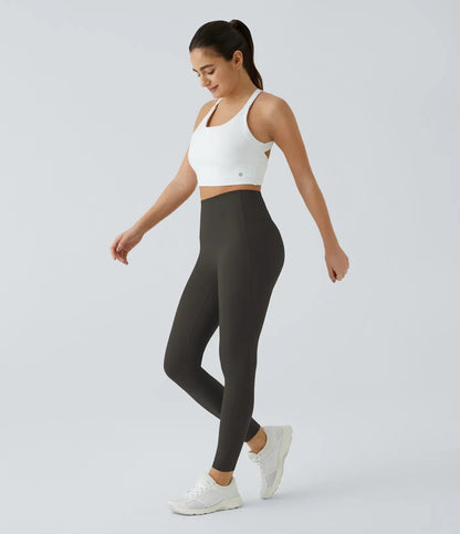 Geitepor®  High Waisted Waist Shaping Pocket Shaping Training Leggings