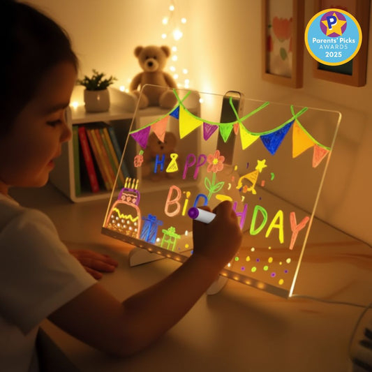 【Black Friday】🎁Geitepor™ Glow Drawing Board | Black Friday limited-time bonus: a copybook