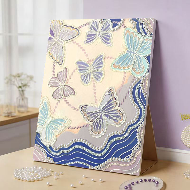 🏰✨DIY Beaded Art Kit - Castle Pearl Painting🎇