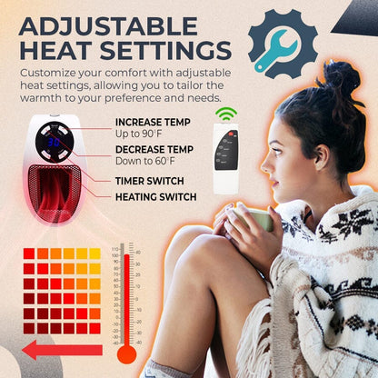 Wall Outlet Space Heater🔥