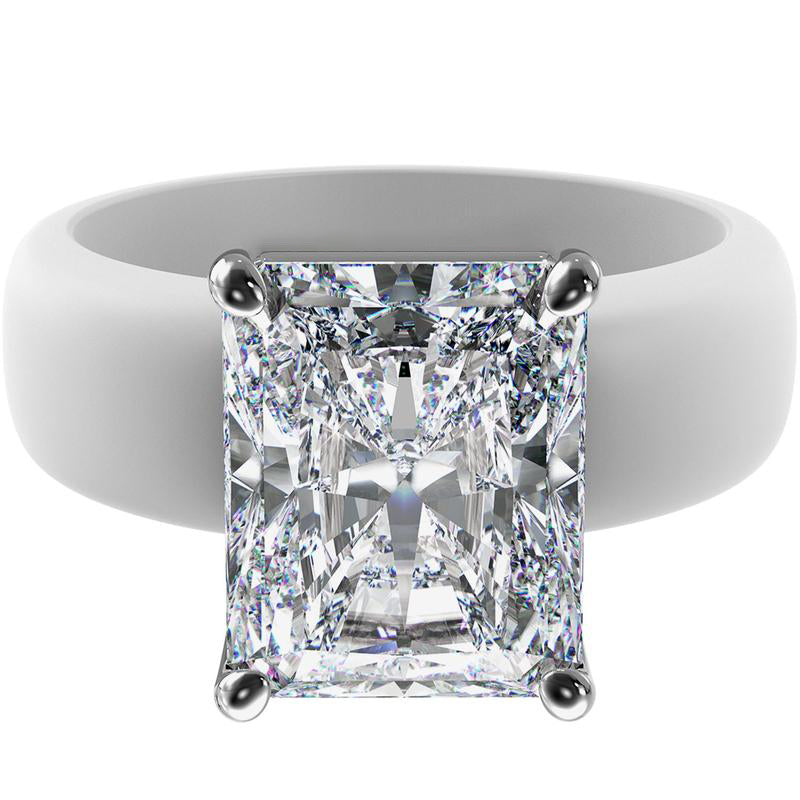 🔥Buy 1 Get 1 Free🔥 Aweiya  Silicone Ring – Emerald Cut CZ | Patent-Pending Design