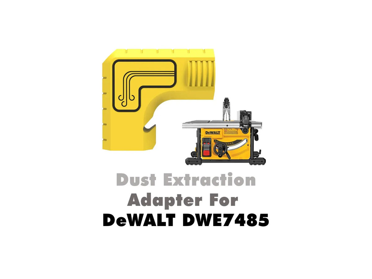 🔥LAST DAY 50% OFF - 🛠️Table Saw Dust Extraction Adapter Vacuum-Free Gravity Dust Collection, Bucket-Ready, Zero-Cleanup Design