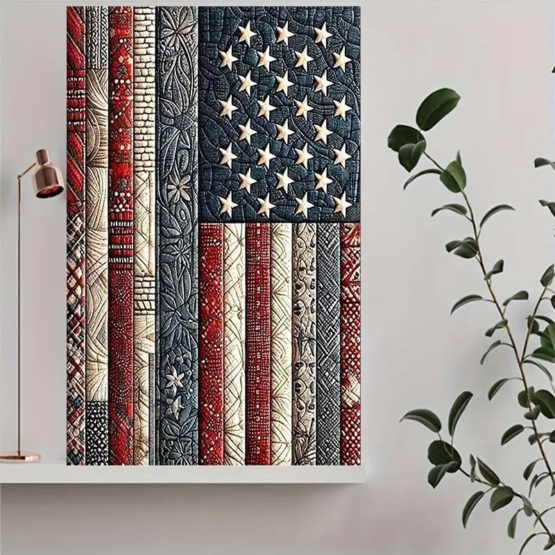 Beginner-Friendly!💎🇺🇸 American Flag DIY 5D Diamond Painting Kit❤️(✨Buy 3 Free Shipping)