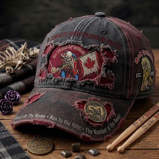 🍁Iron Maiden 50th Anniversary Tribute Cap