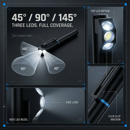 💡 Ultimate Hands-Free Wearable Safety Light for Professionals & Adventurers