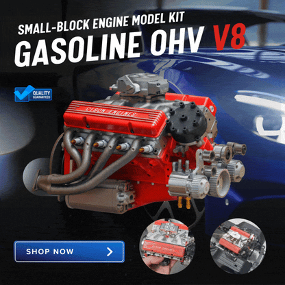 🔥Last 4 hours Sale: Save 89%-Gasoline OHV V8 Small-block Engine Model Kits