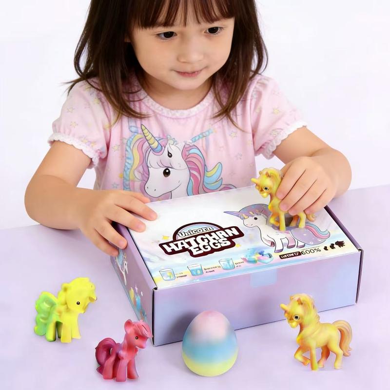 6-Pack Magical Hatching Unicorn Eggs