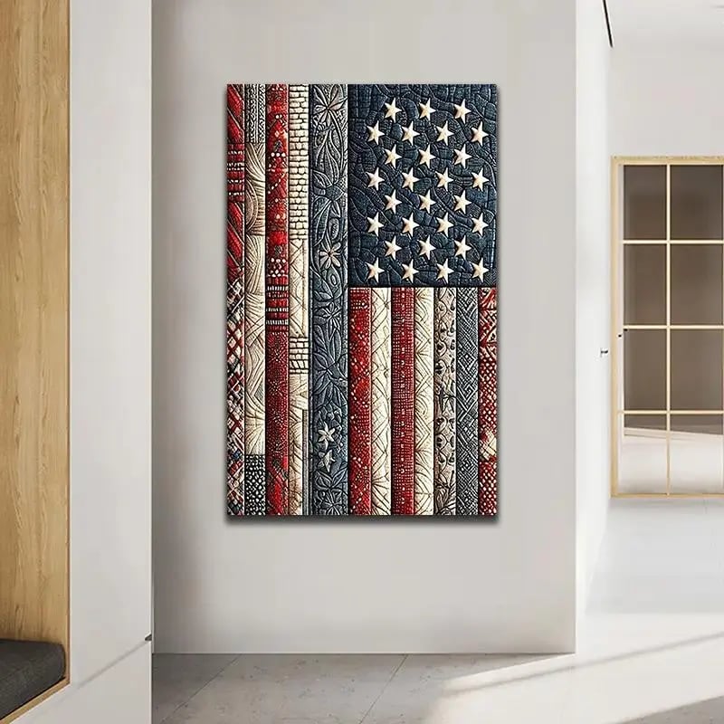 Beginner-Friendly!💎🇺🇸 American Flag DIY 5D Diamond Painting Kit❤️(✨Buy 3 Free Shipping)