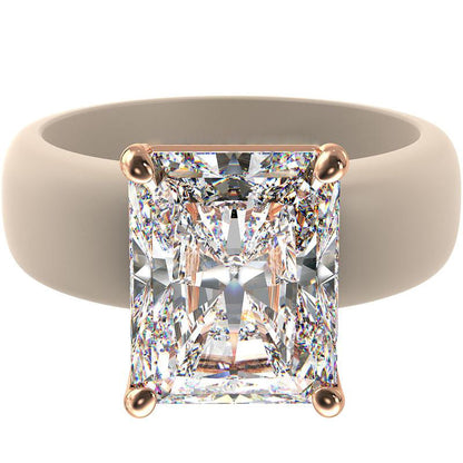🔥Buy 1 Get 1 Free🔥 Aweiya  Silicone Ring – Emerald Cut CZ | Patent-Pending Design