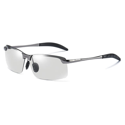 StrollStash™ HD Polarized Photochromic Sunglasses UV400 Protection | Retro Oversized Square | Unisex 2026 Essential
