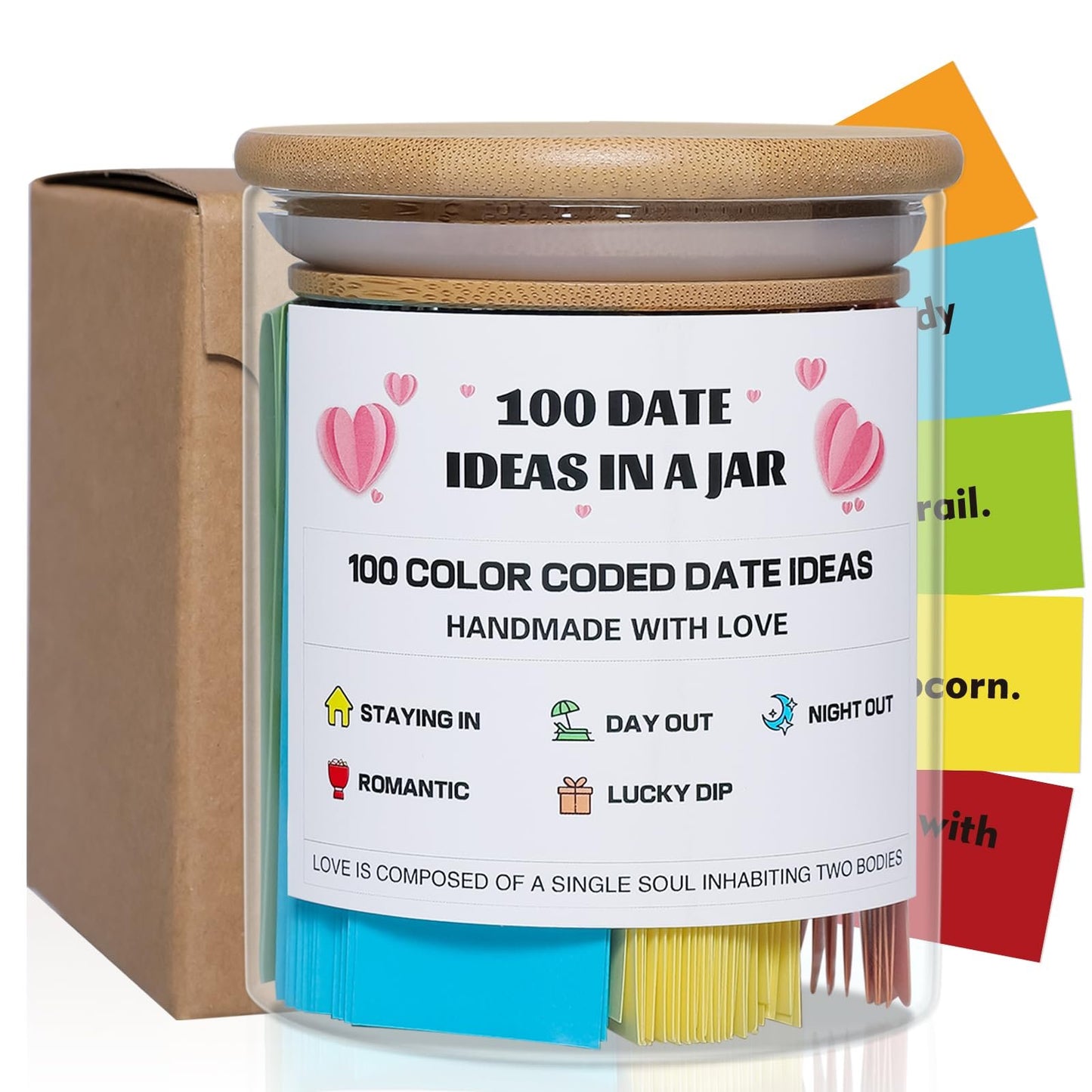 100 Unique Date Ideas in a Jar