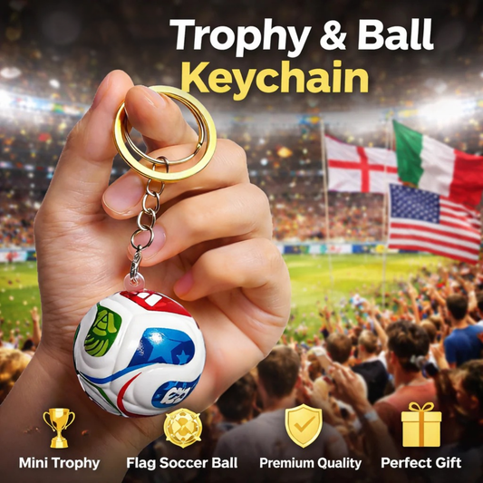 🔥Last Day 50% OFF⚽🏆 2026 Soccer Ball Keychain