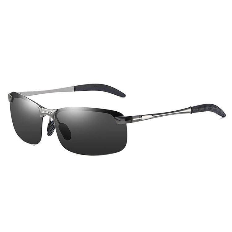 StrollStash™ HD Polarized Photochromic Sunglasses UV400 Protection | Retro Oversized Square | Unisex 2026 Essential