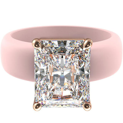 🔥Buy 1 Get 1 Free🔥 Aweiya  Silicone Ring – Emerald Cut CZ | Patent-Pending Design