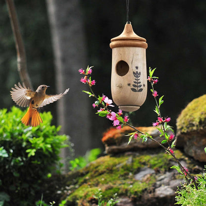 Wooden Hummingbird House (Set 3 Pcs)
