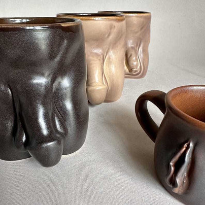 Handmade Ceramic Penis Mug 🎆