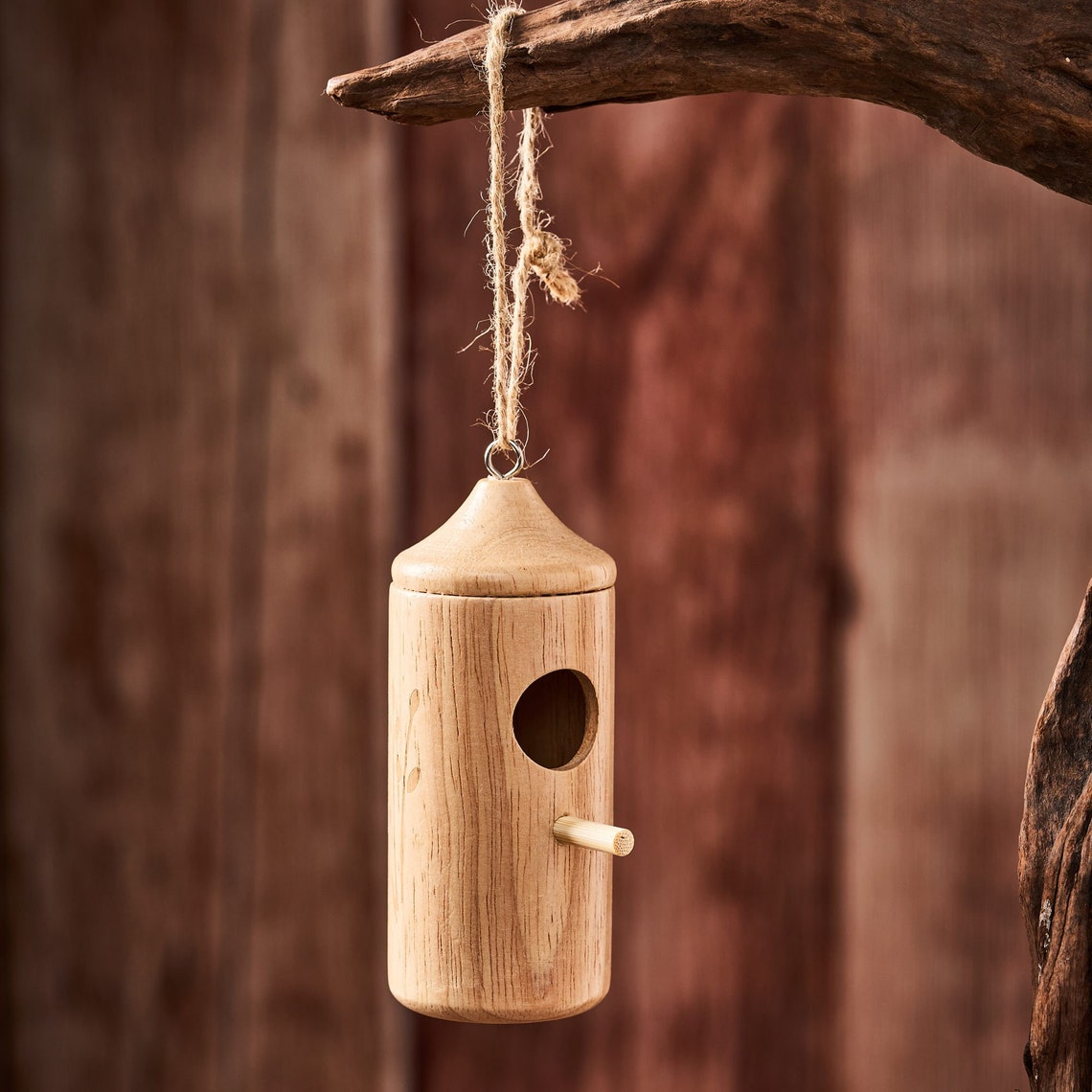 Wooden Hummingbird House (Set 3 Pcs)