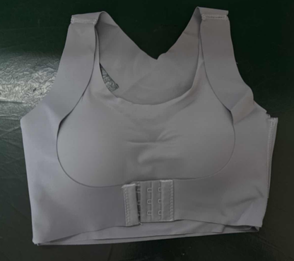 Front Closure Cross-Back Wireless Posture Bra