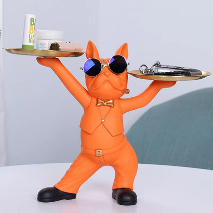 Fancy Bulldog™ | Sculptural Art Bulldog Statue