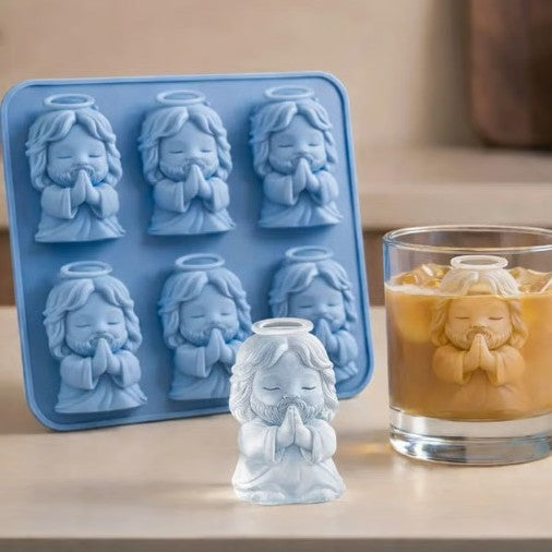 🐮 Mini Highland Cow Ice Cube Mold – Cute 3D Ice for Drinks, Parties & Gifts