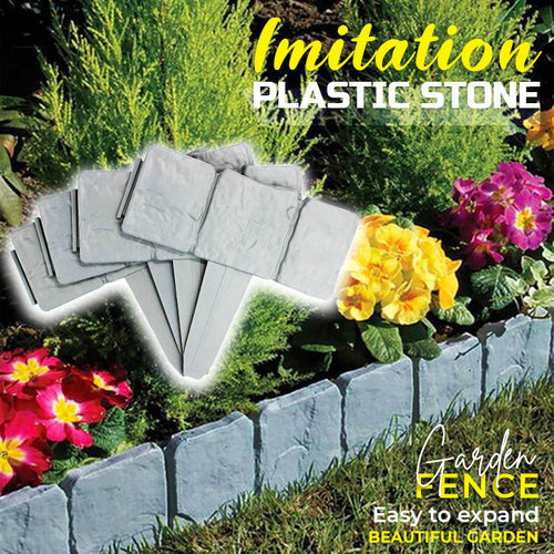 🌿✨ 50% OFF! Looks Real Stone💥Imitation Stone Garden Fence