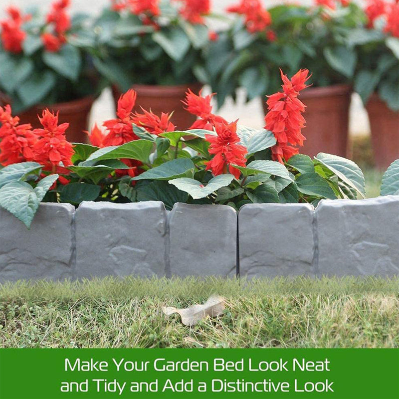 🌿✨ 50% OFF! Looks Real Stone💥Imitation Stone Garden Fence
