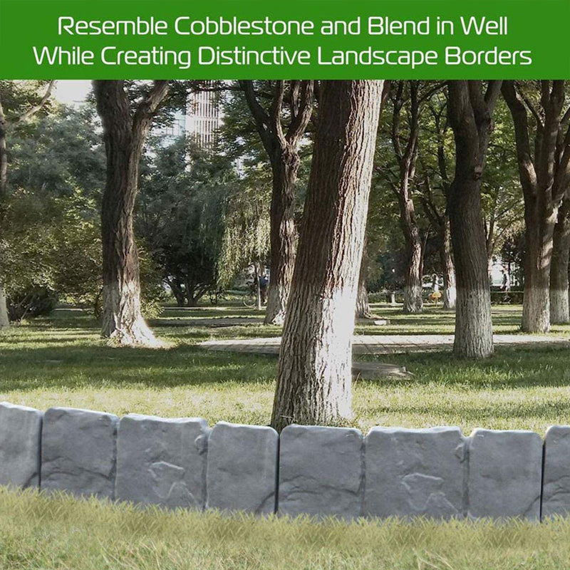 🌿✨ 50% OFF! Looks Real Stone💥Imitation Stone Garden Fence