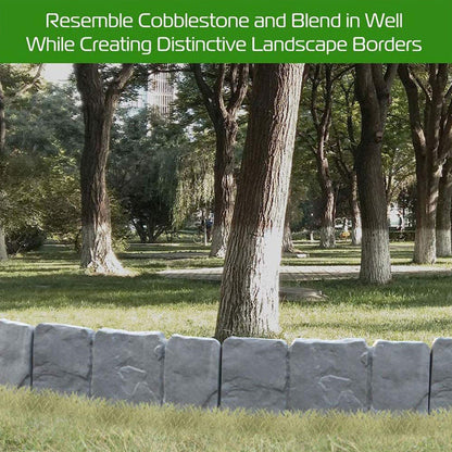 🌿✨ 50% OFF! Looks Real Stone💥Imitation Stone Garden Fence