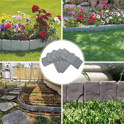 🌿✨ 50% OFF! Looks Real Stone💥Imitation Stone Garden Fence