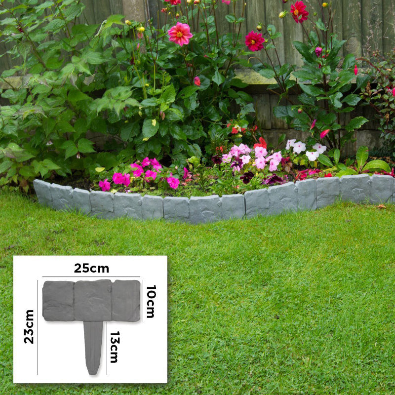 🌿✨ 50% OFF! Looks Real Stone💥Imitation Stone Garden Fence